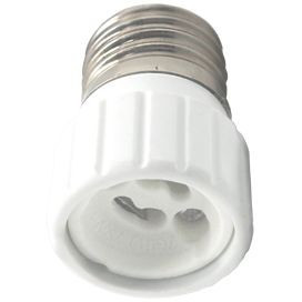 Ecola патрон-переходник с цоколя E27 на GU10 Белый A7G10WEAY (25!)