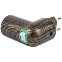 Ecola патрон-переходник вилка-патрон E27 с выключателем Черненая бронза APT7SOEAY (12!)