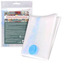 Пакет вакуумный для хранения с клапаном 50*70см, толщ 0,04мм (кратность 3!!!) 56-126 Мультидом