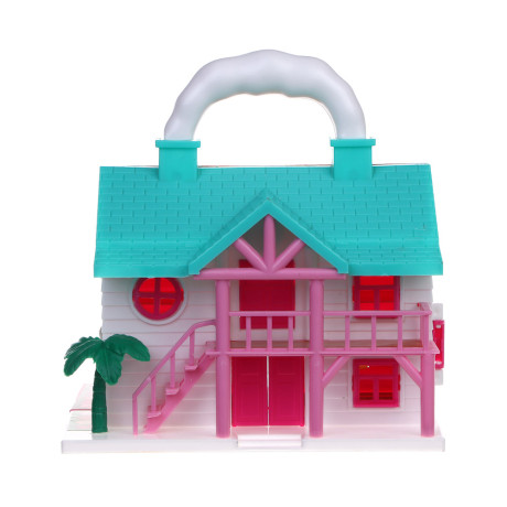 ИГРОЛЕНД Дом с мебелью и акс., ABS, 34,8х8,5х21 см