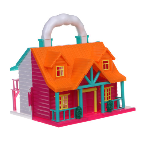 ИГРОЛЕНД Дом с мебелью и акс., ABS, 34,8х8,5х21 см