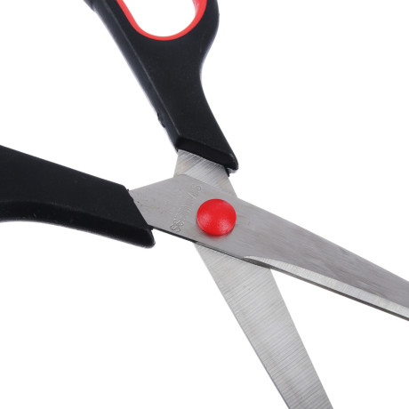 ClipStudio Ножницы канцелярские 19см, двуцветные пласт.ручки, на карточке