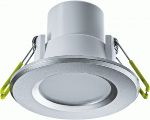 Navigator св-к встр. св/д даунлайт  5W(350lm) 3000K 2K 53x70 серебро NDL-P1-5W-830-SL-LED 94821