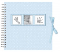Innova Q1609969 Фотоальбом (Ф/а) на пружине 25л. 25*25 "Скрапбукинг - голубой", под уголки (6/276) 9