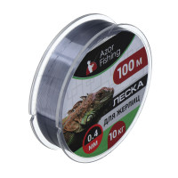 AZOR FISHING Леска для жерлиц, 100м, 0,40мм, 10кг