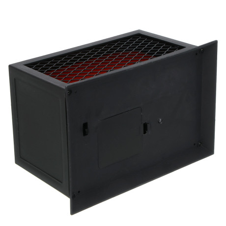 Светильник - камин декоративный LED тм СНОУ БУМ, 22x14x16см, PP, металл, 3хАА, 1 режим