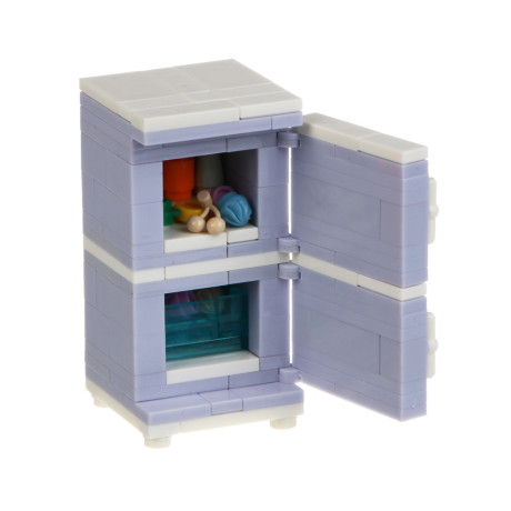 ИГРОЛЕНД Конструктор "Бытовая техника", 13х4х18,5 см, ABS, 8 видов