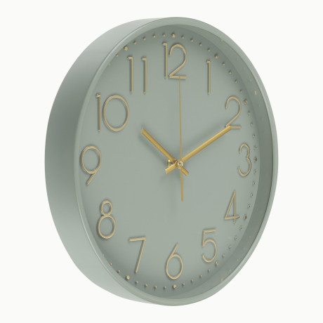 Часы настенные круг d=30см, корпус оливковый, "Классика", арт.3017-003