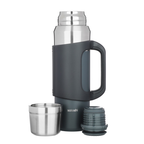SATOSHI Бейтс Термос 1,20л, для напитков с ручкой, нержавеющая сталь 18/10