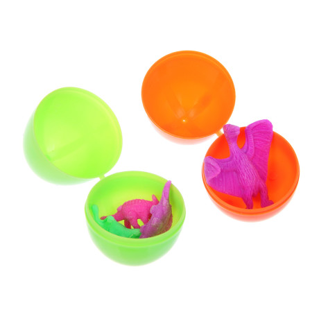 Игрушка сюрприз в яйце, TPR, PP, 17,5х7х23см, микс