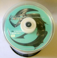 DVD+R Mirex 16x, 4.7Gb printable inkjet Bulk/по100шт (цена за диск, отгружать кратно 100)