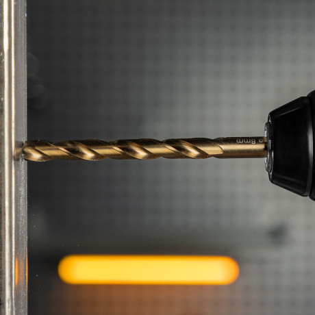 Сверло по металлу, 8 мм, HSS Co-8%// Denzel