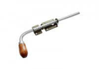 Засов Домарт с пружиной 300мм бронза антик d-16мм5)