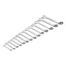 Набор инструментов, 1/4", 1/2", CrV, 120 зубьев, 101 предмет Gross