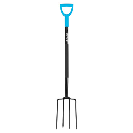 Вилы 4-х рогие, садово-огородные, 180х280х1200 мм, цельнометаллические, кованые, LUXE Palisad