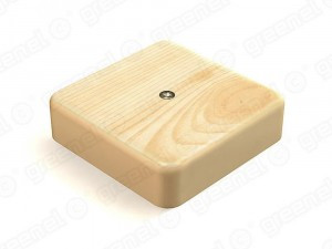 GREENEL Коробка распред. ОУ под кабель-канал 100х100х29мм, IP40, СОСНА (42шт) GE41218-11