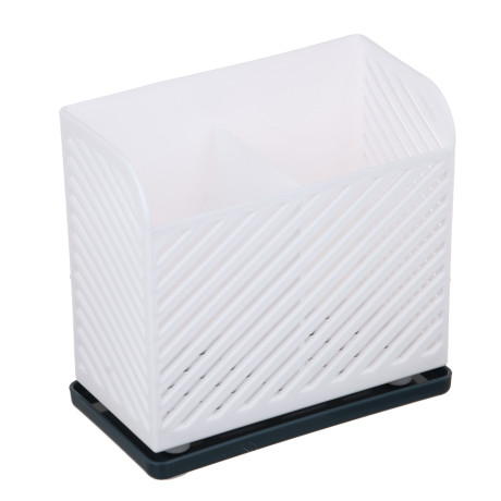 Подставка для столовых приборов тм VETTA, 15х8х14см, полипропилен, цвет белый