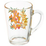 ОСЗ Кружка стеклянная 300мл с дизайном, стекло