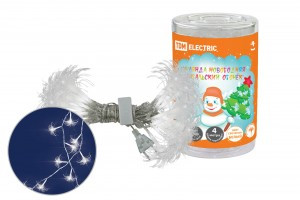 Гирлянда-нить "Бенгальский огонек" 40LED, белый, 4м, прозр. провод, IP20 TDM SQ0361-0025