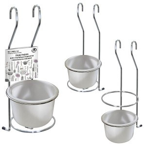 Подставка д/столовых приборов подвес 24см d=10см сталь хром (кратность 2!!!) 52-131 Мультидом