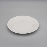 MILLIMI Бароло Тарелка обеденная 24см белая опаловое стекло