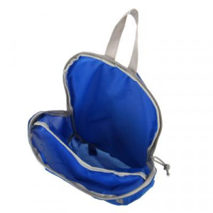 Рюкзак универсальный 40x23x11см, 1 отделение на молнии, передний карман, ПЭ, синий