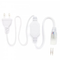APEYRON шнур питания для односторон. св/д неона МИНИ 10-81/82/83/84/85 220V IP65 800мм бел. 03-55