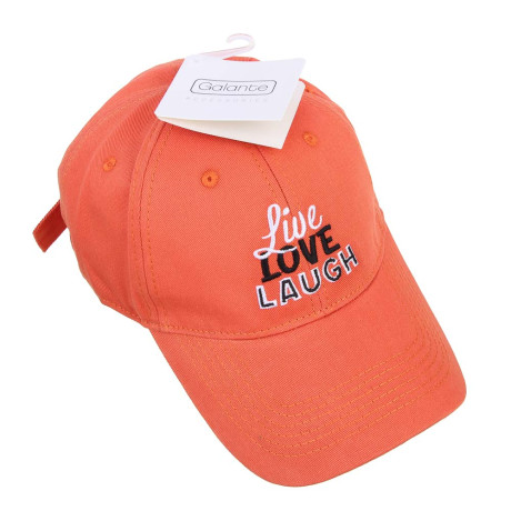 GALANTE Кепка для взрослых, р.56-58, 100% хлопок, оранжевый, ВЛ25-13, #4