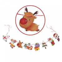 Гирлянда бумажная &quot;Новый год&quot; Волшебная страна (кратность 12!!!)