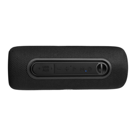 Колонка беспроводная BY EchoTube 8Вт, 2000мАч, BT5.3, USB, AUX, тканевый корпус,ВШГ 9x24x9см, черный