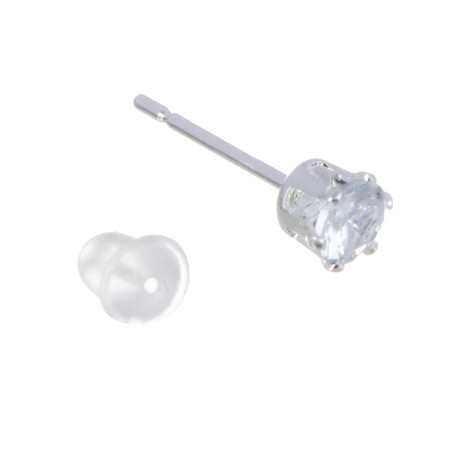 Серьги, бижутерия, сплав, размер 4 мм, БЖ-42