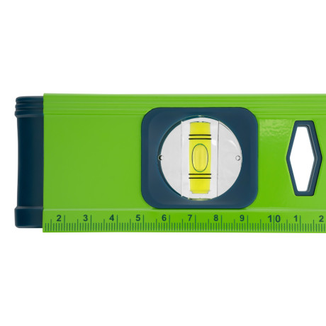 Уровень алюминиевый УС-1, 0-1500, фрезерованный, 3 глазка, рукоятки, 1500 мм Сибртех