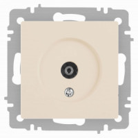 ЭРА Intro Accent мех. роз. СУ 1 мест. TV, слоновая кость 6-301-02