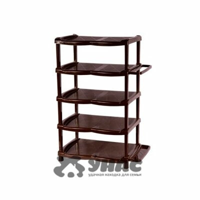 Этажерка для обуви 5секций 465*330*780 Эльфпласт 034 (4)
