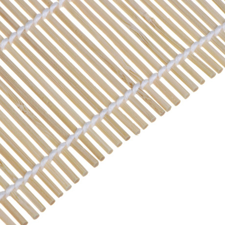 Циновка для ролов суши бамбуковая 24x24см