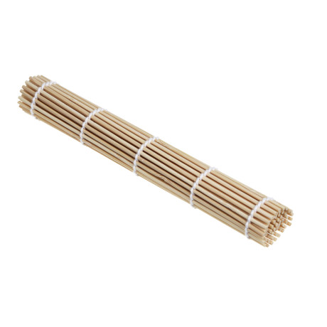 Циновка для ролов суши бамбуковая 24x24см