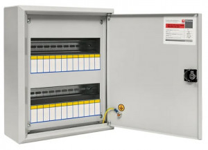 EKF PROxima щит (корпус) метал. ЩРН-24 (350х300х120) навесной, пластик. замок IP31 mb21-24n