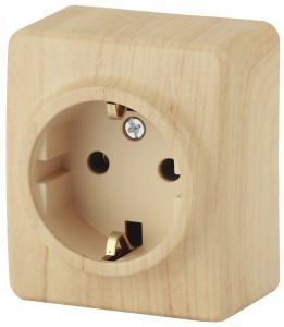 ЭРА Эксперт роз. ОУ 1 мест. 16А земля, сосна 11-2203-11