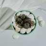 INBLOOM Декор для кашпо Ракушки, 10х6см, белые, 150г (±10г)