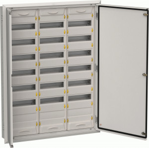 IEK TITAN 5 щит (корпус) метал. ЩРв-252 (3х84) (1130х885х130) встр серый IP31 TI5-50-V-3X084-31-7035