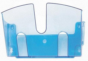 Дисплей настен., Attache 1 отдел. А4 голубой 172250