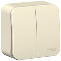 Systeme Electric BLANCA выкл. ОУ 2 кл. 6А молоч. (пл.осн.) BLNVA065002 (10!)