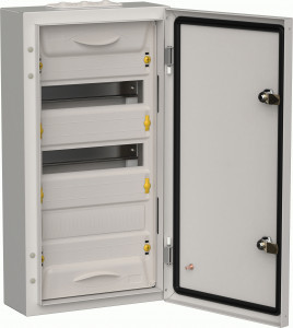 IEK TITAN 5 щит (корпус) метал. ЩРн-36 (585х310х140) IP54 навесной серый TI5-50-N-036-54-7035