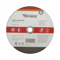 Диск (Круг) отрезной по металлу, ПРОФИ серия (230х2.5х22.23 мм) Kranz (цена за шт) KR-90-0945