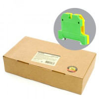 STEKKER Зажим наборный ЗНИ (винтовой) 6 мм2 (JXB 6) желтый, зеленый (уп.50 шт, цена/шт) 49488 93