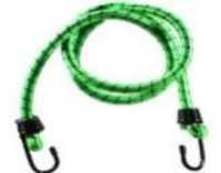 Резинка багажная эластичная с крючками ? 10мм  1.1 м