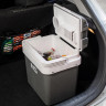 ЕРМАК Холодильник автомобильный, объем 24 л, 12В/220В, серый