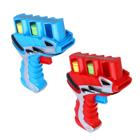 ИГРОЛЕНД Пистолет "Дискострел", стреляет мягкими дисками, РР, 18,5х4х20,5 см, 2 цвета