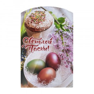 Доска разделочная деревянная "Светлой Пасхи!", 29*18,5*0,6см, 17357 MARMITON