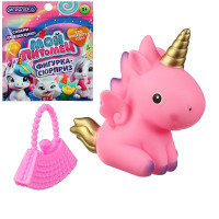 ИГРОЛЕНД Игрушка-сюрприз &quot;Единорожек&quot; с акс. в пакете, PVC, ABC, 14x12см